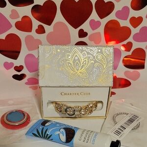 Charter Club Gold and Silver Bracelet Set